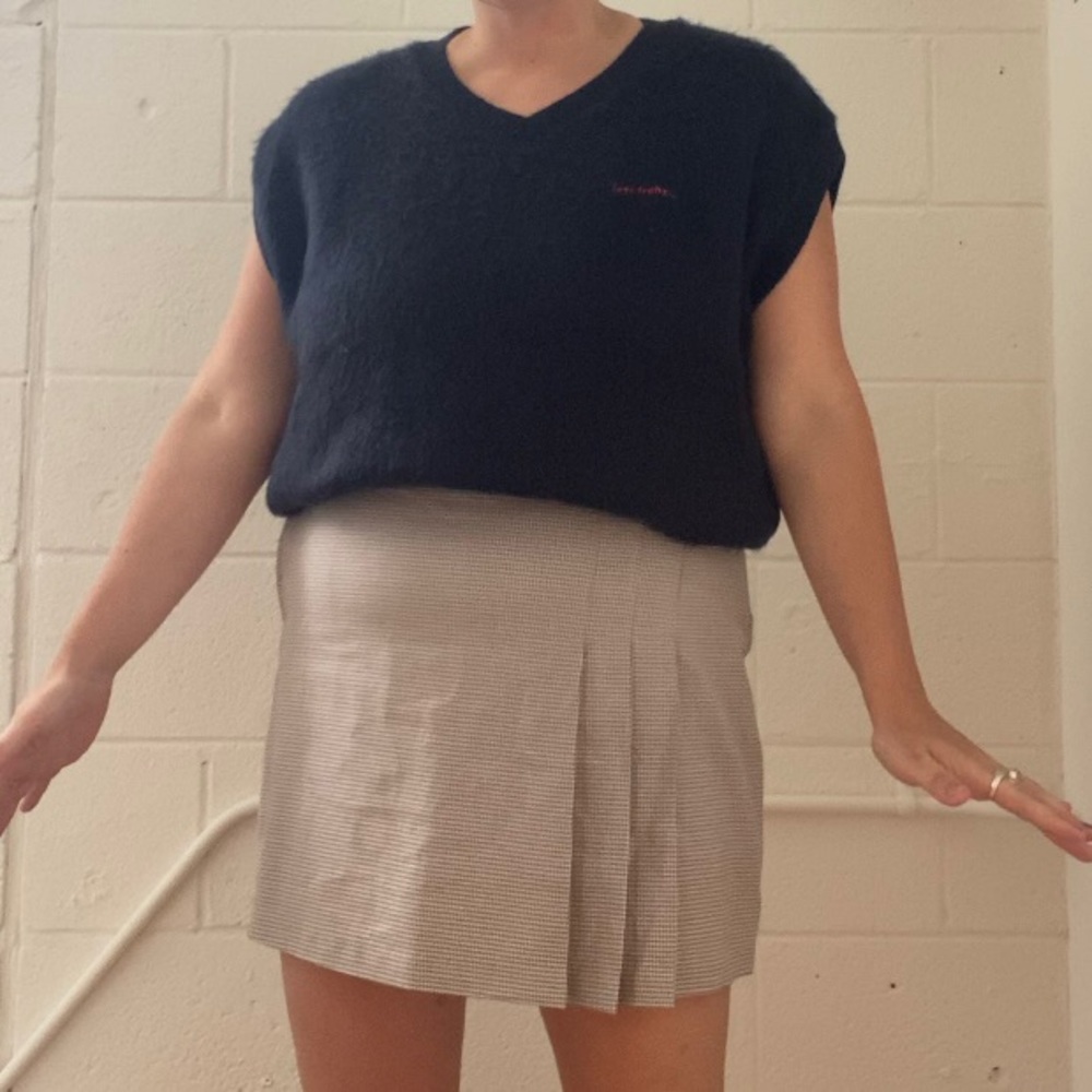 gingham skort - Picture 3 of 7